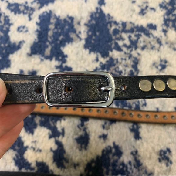 Wester Boho Chic Leather Studded belt - Picture 5 of 5